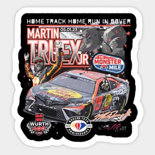 Martin Truex Jr. Checkered Flag Sticker